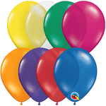 Qualatex Latex Jewel Assortment 5″ Latex Balloons (100 count)