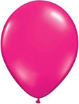 Qualatex Latex Jewel Magenta 11″ Latex Balloons (100)