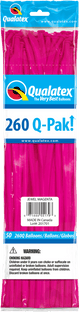 Jewel Magenta 260Q Latex Balloons (50)