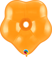 Qualatex Latex Mandarin Orange 6″ GEO Blossom Balloons (50)