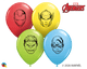 MARVEL'S Avengers Faces Assortment 5″ Latex Balloons (100)