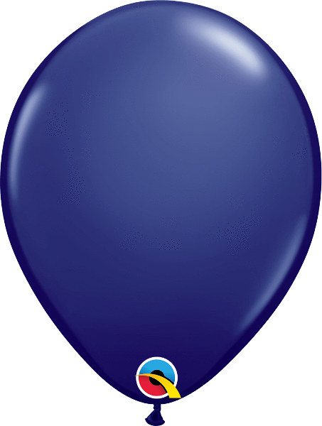 Qualatex Latex Navy 11″ Latex Balloons (100)