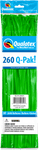 Qualatex Latex Neon Green 260Q Latex Balloons (50)
