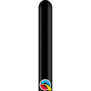 Qualatex Latex Onyx Black 160Q Latex Balloons (100)