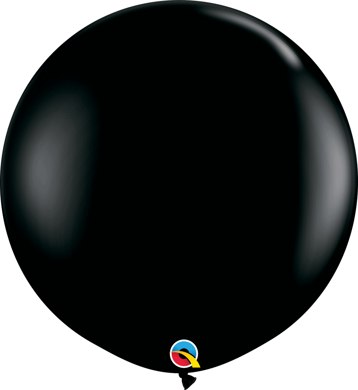 Qualatex Latex Onyx Black 36″ (3′ Spherical) Latex Balloons (2)