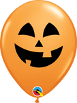 Qualatex Latex Orange Jolly Jack Halloween 11″ Latex Balloons (50 count)