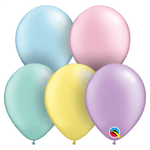 Qualatex Latex Pastel Pearl Assortment 5″ Latex Balloons (100 Count)