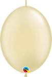 Qualatex Latex Pearl Ivory 06" QuickLink® Balloons (50 count)