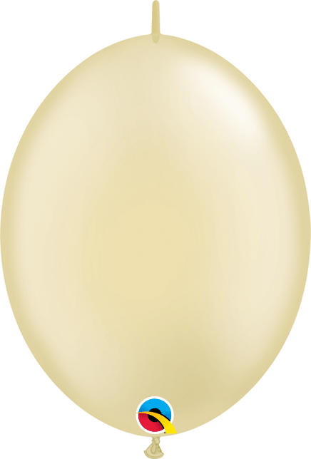 Qualatex Latex Pearl Ivory 06" QuickLink® Balloons (50 count)