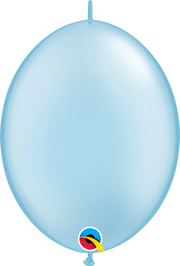 Qualatex Latex Pearl Light Blue 12" QuickLink® Balloons (50 count)