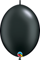 Pearl Onyx Black 6″ QuickLink Balloons (50 count)