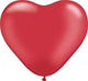 Pearl Ruby Red 6″ Heart Latex Balloon