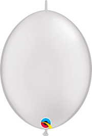 Qualatex Latex Pearl White 06" QuickLink® Balloons (50 count)