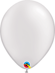 Qualatex Latex Pearl White 11″ Latex Balloons (25 count)