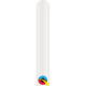 Pearl White 160Q Latex Balloons (100 count)