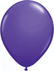 Qualatex Latex Purple Violet 11″ Latex Balloons (100 count)