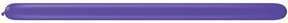 Qualatex Latex Purple Violet 260Q Latex Balloons (50 count)