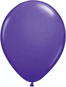 Qualatex Latex Purple Violet 5″ Latex Balloons (100 count)