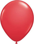 Qualatex Latex Red 16″ Latex Balloons (50)