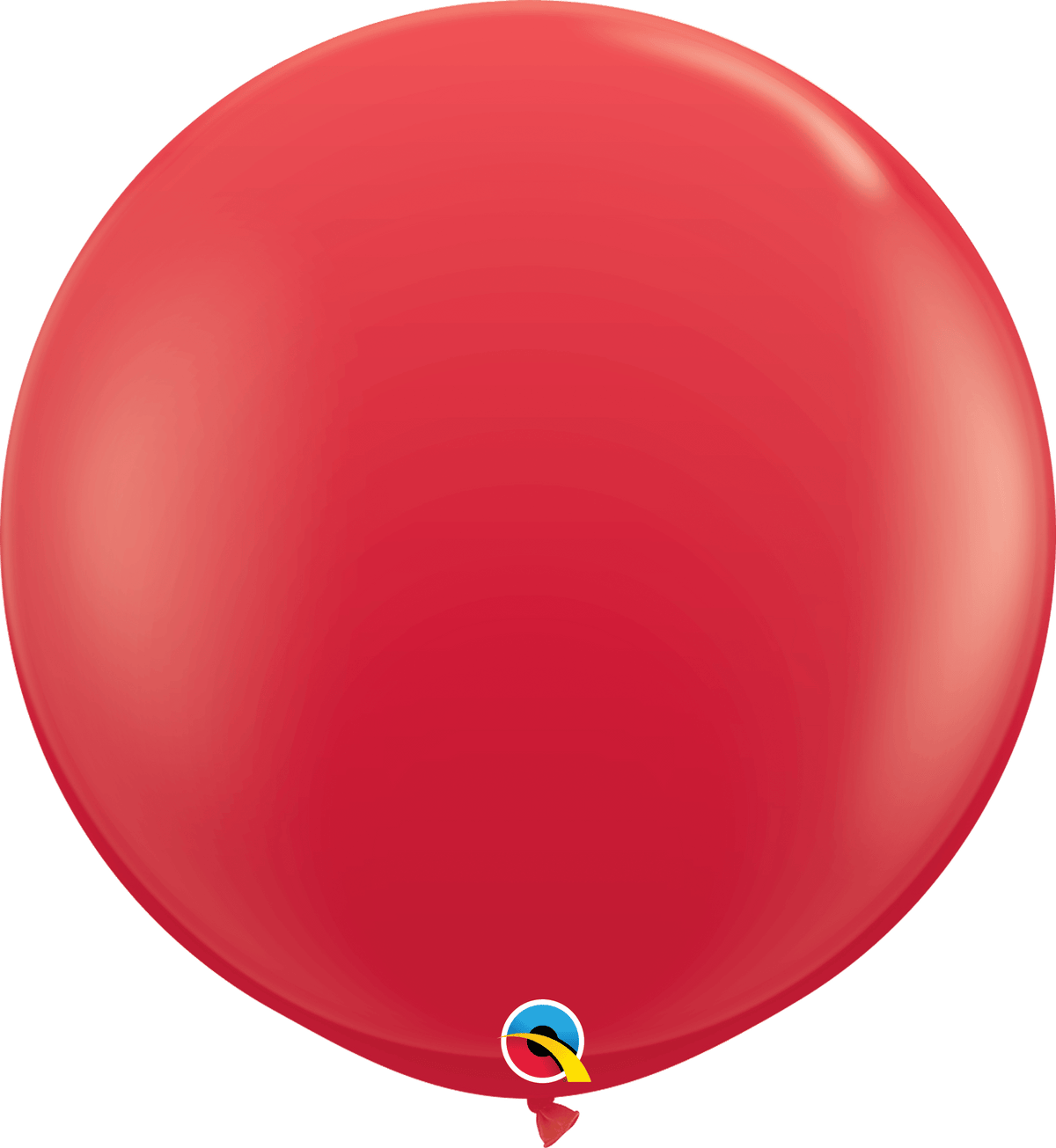 Qualatex Latex Red 36″ (3′ Spherical) Latex Balloons (2)
