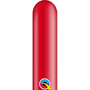 Qualatex Latex Ruby Red 260Q Latex Balloons (100)