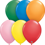 Qualatex Latex Standard Assortment 16″ Latex Balloons (50 count)