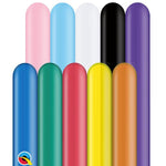 Qualatex Latex Traditional Assortment 260Q Latex Balloons (100)