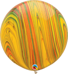 Qualatex Latex Traditional SuperAgate 30″ Latex Balloons (2 count)