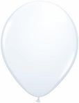 White 16″ Latex Balloons (50 Count)