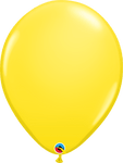 Qualatex Latex Yellow 16″ Latex Balloons (50 count)