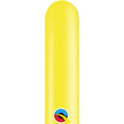 Qualatex Latex Yellow 260Q Latex Balloons (100)