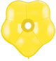 Yellow Geo Blossom 16″ Latex Balloons (25)