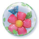 24" Leaves Flower Plastic Double Bubble Balloons