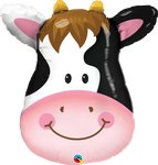 Qualatex Mylar & Foil 32" Contented Cow Balloon