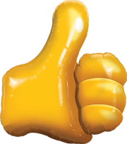 Qualatex Mylar & Foil 35" Giant Thumbs Up Balloon