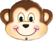 Qualatex Mylar & Foil 35" Mischievous Monkey Balloon