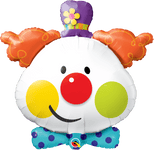 36" Cute Clown Balloon