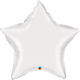 36" Star White Balloon