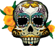 38" Day of the Dead Skull Balloon