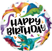 Birthday Colorful Dinosaurs 18″