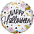 Qualatex Mylar & Foil Happy Halloween Glam Bat Ghost 18″ Balloon