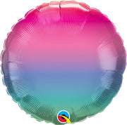 Qualatex Mylar & Foil Jewel Ombre 18″ Balloon