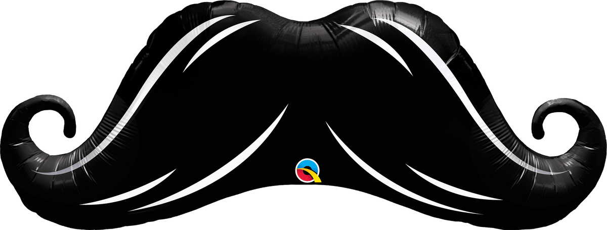 Qualatex Mylar & Foil Mustache 42″ Foil Balloon