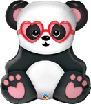 Panda Bear Lovestruck 27" tall Balloon