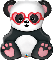 Panda Bear Lovestruck 27" tall Balloon