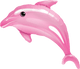 Pink 42″ Giant Delightful Dolphin Balloon