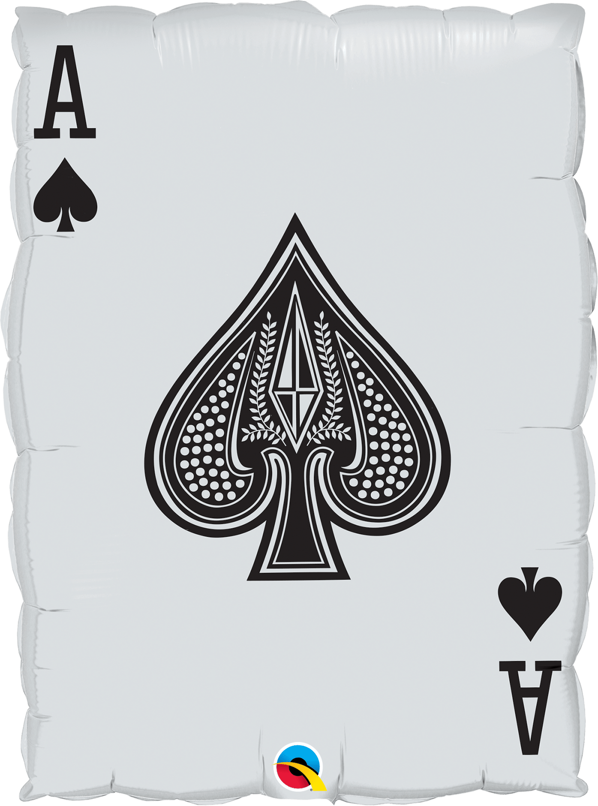 Qualatex Mylar & Foil Playing Card Queen of Hearts Ace of Spade 30″ Balloon