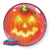 Qualatex Mylar & Foil Pumpkin Jack O' Lantern 22″ Bubble Balloon Balloon