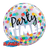 Party Time! Colorful Dots 22″ Bubble Balloon