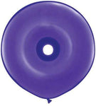 Qualatex Purple Violet GEO Donut 16″ Latex Balloons (25)